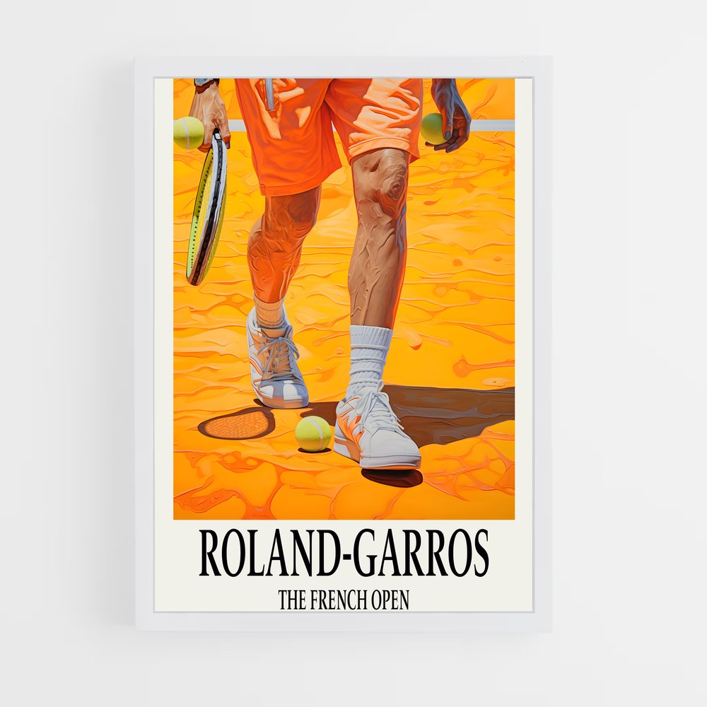 Poster Roland de garros – affiche Tennis (vue 3)